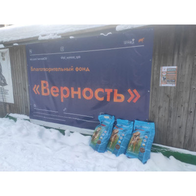 ПЕРЕДАЧА ПОДАРКОВ (05.02-04.03.2022) В Благотворительный фонд "Верность"
