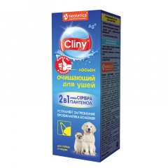 CLINY Экопром лосьон для собак и кошек очищающий для ушей 50 мл