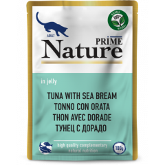 PRIME NATURE пауч в желе Тунец с дорадо для кошек 100г
