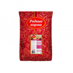 РОДНЫЕ КОРМА сухой корм для взрослых кошек мясное рагу 10 кг