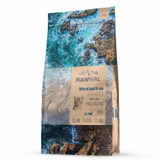 RAWIVAL Рэвайвал Gifts of Land & Sea сухой полнорационный корм для котят курица и рыба