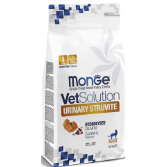 Приют Всем хвостикам. Диетический корм Monge VetSolution Cat Urinary Struvite Уринари Струвит при заболеваниях мочеполовой системы и струвитном течении МКБ 1,5 кг