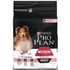 Приют Галкино подворье. PRO PLAN Adult Medium Проплан для собак средних пород с чувствительной кожей c лососем и рисом 14кг