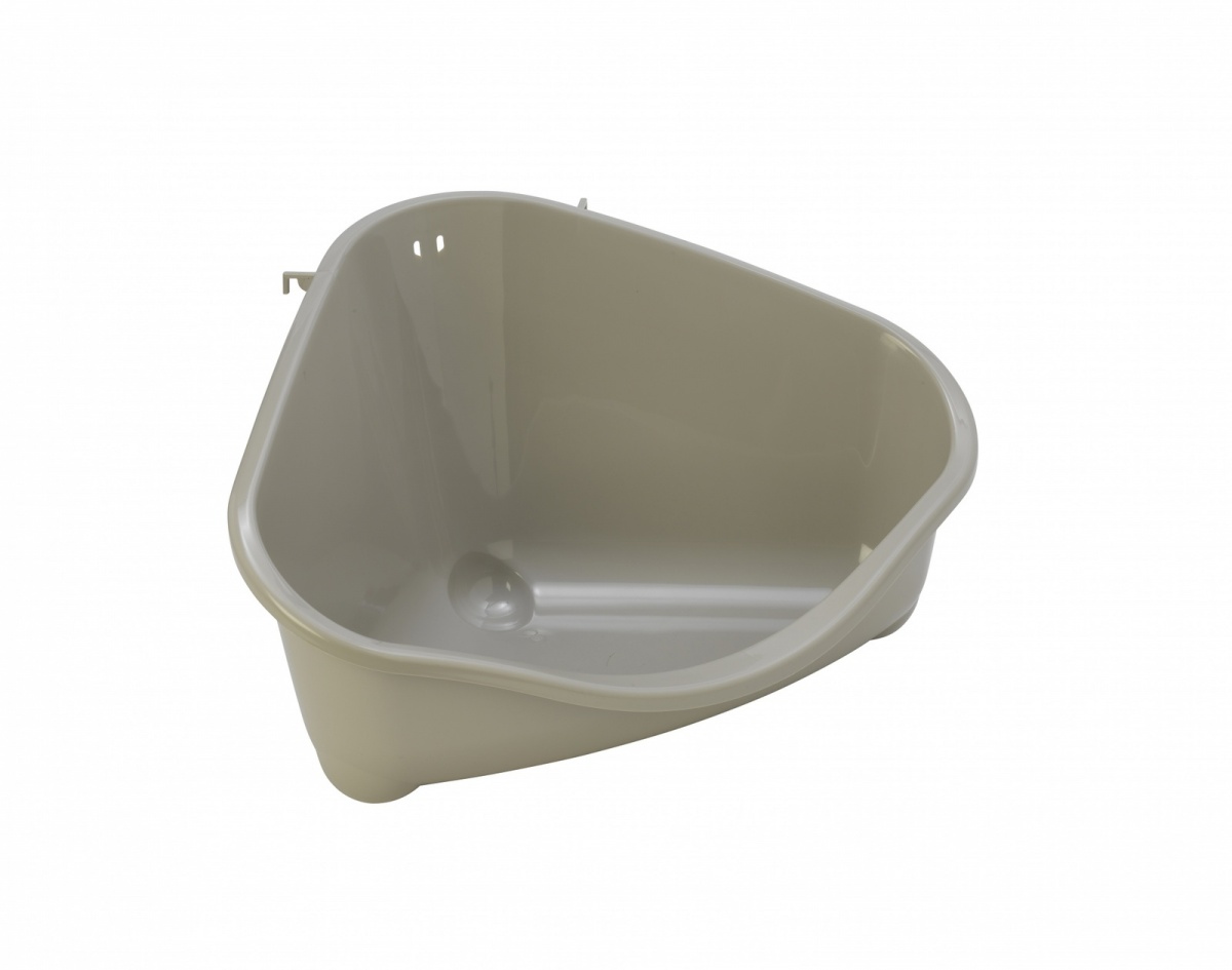 24698/R300-330 MODERNA Pets Corner Tray Large Туалет для грызунов 49х34,6х26см теплый серый 24698/R300-330 MODERNA Pets Corner Tray Large Туалет для грызунов 49х34,6х26см теплый серый
