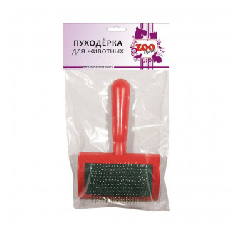 Zooexpress 23082 пуходерка пластмассовая с каплей средняя Zooexpress 23082 пуходерка пластмассовая с каплей средняя