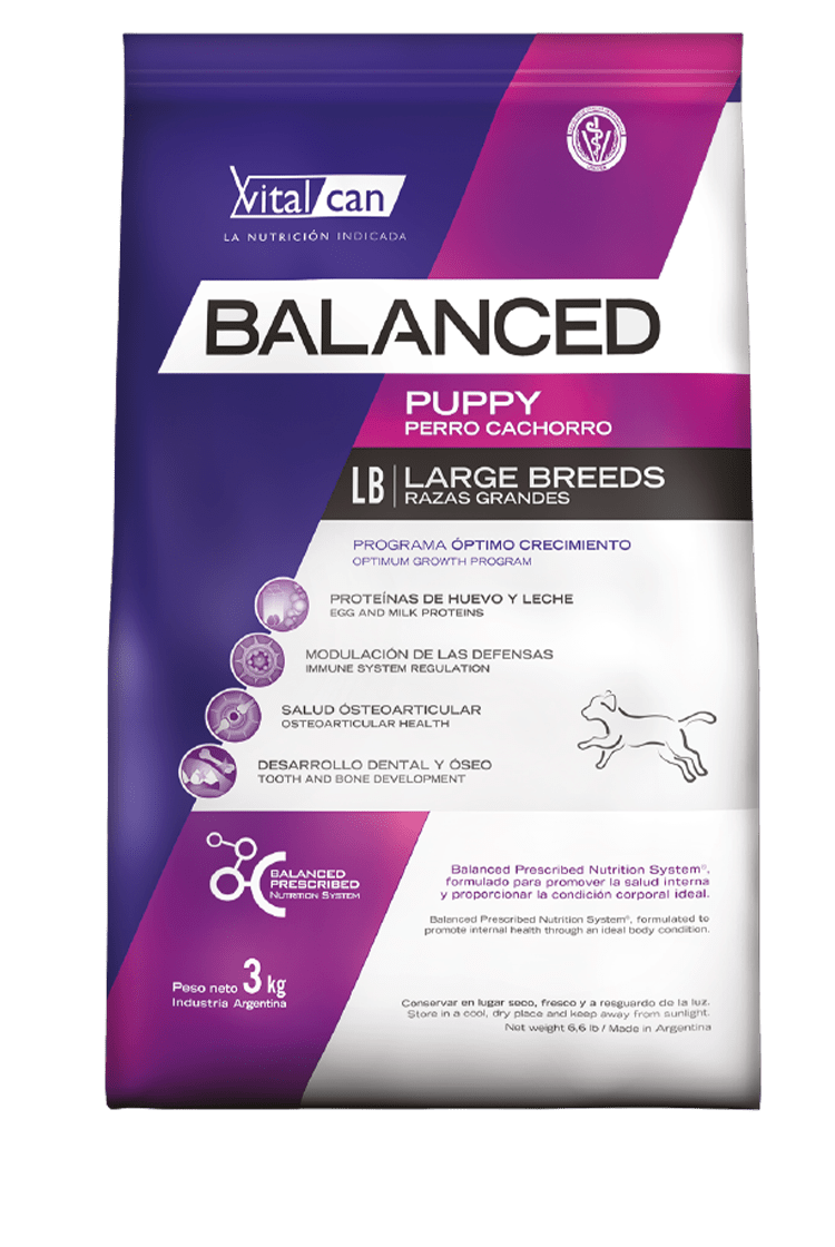 Vitalcan Виталкан Balanced Dog Puppy для щенков крупных пород Vitalcan Виталкан Balanced Dog Puppy для щенков крупных пород