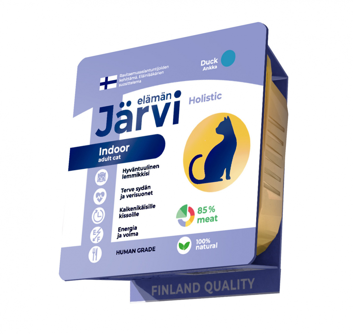 Jarvi Ярви Паштет с уткой для домашних кошек Jarvi Ярви Паштет с уткой для домашних кошек