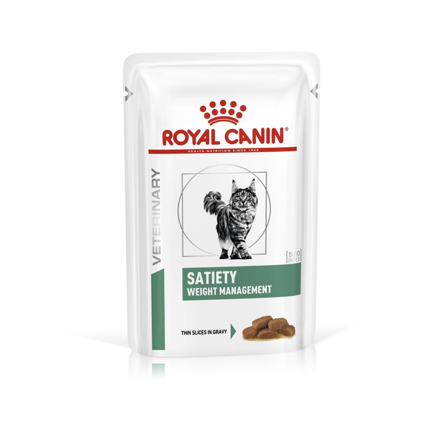Royal Canin SATIETY WEIGHT MANAGEMENT - консервированный полнорационный диетический для взрослых кошек при ожирении 85 гр Royal Canin SATIETY WEIGHT MANAGEMENT - консервированный полнорационный диетический для взрослых кошек при ожирении 85 гр