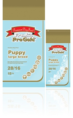FRANK'S PROGOLD Puppy Large Breed 28/16 Корм для щенков крупных пород "Курица по-королевски" 15 кг FRANK'S PROGOLD Puppy Large Breed 28/16 Корм для щенков крупных пород "Курица по-королевски" 15 кг
