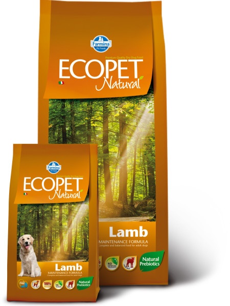 FARMINA Ecopet Natural Lamb Фармина для собак крупных пород с ягненком 12 кг FARMINA Ecopet Natural Lamb Фармина для собак крупных пород с ягненком 12 кг