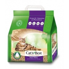 Cats'BEST Smart Pellets/Nature Gold древесный комкующийся 5 кг/10 литров