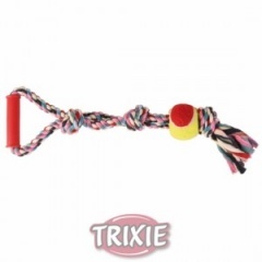 3280 TRIXIE Игрушка для собак Веревка с мячом 50 см 3280 TRIXIE Игрушка для собак Веревка с мячом 50 см