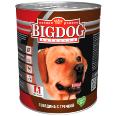 Зоогурман "BIG DOG" Говядина с гречкой 850 гр Зоогурман "BIG DOG" Говядина с гречкой 850 гр