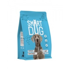 Smart Dog Смарт Дог корм для взрослых собак с лососем Smart Dog Смарт Дог корм для взрослых собак с лососем