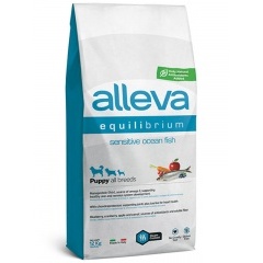 ALLEVA EQUILIBRIUM DOG Puppy Sensitive Ocean Fish All Breeds сухой корм для щенков всех пород с океанической рыбой ALLEVA EQUILIBRIUM DOG Puppy Sensitive Ocean Fish All Breeds сухой корм для щенков всех пород с океанической рыбой