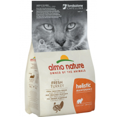 Приют Звездные кошки. Almo Nature Holistic Adult Cat Turkey - Альмо Натюр корм для взрослых кошек с индейкой 12 кг Приют Звездные кошки. Almo Nature Holistic Adult Cat Turkey - Альмо Натюр корм для взрослых кошек с индейкой 12 кг