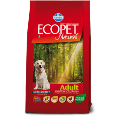 FARMINA Ecopet Natural Adult Medium - Фармина для собак средних пород 12 кг