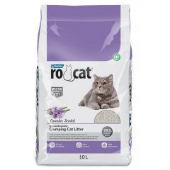Ro Cat комкующийся наполнитель без пыли с ароматом лаванды, пакет Ro Cat комкующийся наполнитель без пыли с ароматом лаванды, пакет