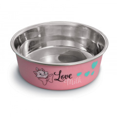 WD3036 TRIOL Disney Marie & Milk Миска из нержавеющей стали на резиновом основании 250мл WD3036 TRIOL Disney Marie & Milk Миска из нержавеющей стали на резиновом основании 250мл
