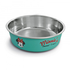 WD3039 TRIOL Disney Minnie & Treats Миска из нержавеющей стали на резиновом основании 250мл WD3039 TRIOL Disney Minnie & Treats Миска из нержавеющей стали на резиновом основании 250мл