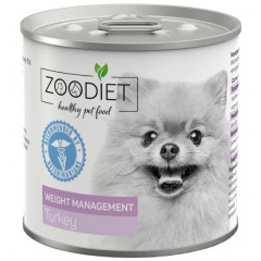 Zoodiet Weight Management Turkey Зоодиет консервы для собак склонных к ожирению Индейка 240 г Zoodiet Weight Management Turkey Зоодиет консервы для собак склонных к ожирению Индейка 240 г