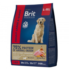 Brit PREMIUM Large and Giant Брит для взрослых собак крупных и гигантских пород с курицей Brit PREMIUM Large and Giant Брит для взрослых собак крупных и гигантских пород с курицей