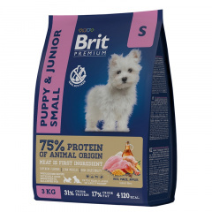 Brit PREMIUM Dog Puppy and Junior Small Брит для щенков мелких пород с курицей Brit PREMIUM Dog Puppy and Junior Small Брит для щенков мелких пород с курицей
