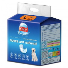 Cliny пояса для кобелей размер L 9 шт
