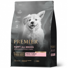 PREMIER Puppy Turkey - Премьер корм для щенков всех пород с 3 недель, беременных и кормящих собак 10 кг