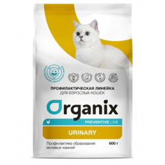 Organix prof Urinary Органикс профилактический сухой корм для кошек "Профилактика образования мочевых камней"