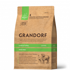 GRANDORF Грандорф корм для собак мелких пород ягненок с индейкой GRANDORF Грандорф корм для собак мелких пород ягненок с индейкой