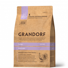 GRANDORF Грандорф корм для взрослых собак мелких пород с индейкой GRANDORF Грандорф корм для взрослых собак мелких пород с индейкой