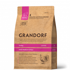 GRANDORF Грандорф корм для собак средних и крупных пород с индейкой 10 кг GRANDORF Грандорф корм для собак средних и крупных пород с индейкой 10 кг