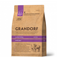 GRANDORF Грандорф корм для собак крупных пород ягненок индейка 10 кг GRANDORF Грандорф корм для собак крупных пород ягненок индейка 10 кг