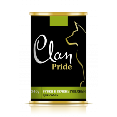 CLAN PRIDE консервы для собак Рубец и печень говяжья CLAN PRIDE консервы для собак Рубец и печень говяжья