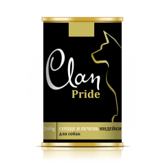CLAN PRIDE консервы для собак Сердце и печень индейки CLAN PRIDE консервы для собак Сердце и печень индейки