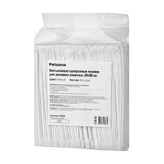 Petsona Extra Пеленки гелевые c суперабсорбентом 60*90см 5шт