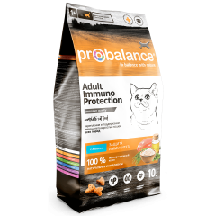 ProBalance Immuno Protection Пробаланс корм для кошек для укрепления и поддержания иммунитета, лосось, 1.8кг ProBalance Immuno Protection Пробаланс корм для кошек для укрепления и поддержания иммунитета, лосось, 1.8кг
