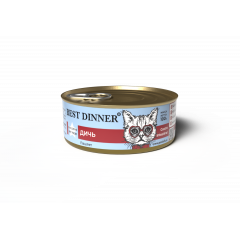 Best Dinner Exclusive Vet Profi Gastro Intestinal Бест Диннер Вет Профи гастроинтестинал паштет для кошек Дичь Best Dinner Exclusive Vet Profi Gastro Intestinal Бест Диннер Вет Профи гастроинтестинал паштет для кошек Дичь