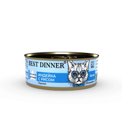 Best Dinner Exclusive Vet Profi Renal Бест Диннер Вет Профи ренал паштет для кошек Индейка с рисом Best Dinner Exclusive Vet Profi Renal Бест Диннер Вет Профи ренал паштет для кошек Индейка с рисом