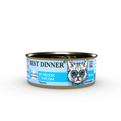 Best Dinner Exclusive Vet Profi Renal Бест Диннер Вет Профи ренал паштет для кошек Ягненок с рисом Best Dinner Exclusive Vet Profi Renal Бест Диннер Вет Профи ренал паштет для кошек Ягненок с рисом