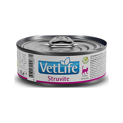 FARMINA Vet Life Natural Diet Cat Struvite - Фармина диетический влажный корм для кошек для лечения и профилактики рецидивов струвитного уролитиаза 85 гр