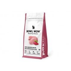 BOWL WOW Боул Воу сухой корм для стерилизованных кошек с индейкой и свеклой BOWL WOW Боул Воу сухой корм для стерилизованных кошек с индейкой и свеклой