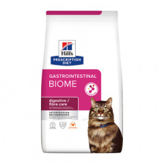 Hill's Prescription Diet Gastrointestinal Biome Хиллс диетический корм для кошек при расстройствах пищеварения и для заботы о микробиоме кишечника, c курицей Hill's Prescription Diet Gastrointestinal Biome Хиллс диетический корм для кошек при расстройствах пищеварения и для заботы о микробиоме кишечника, c курицей
