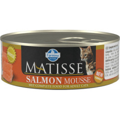 FARMINA Matisse Cat Mousse Salmon - Полнорационный влажный корм для взрослых кошек c лососем FARMINA Matisse Cat Mousse Salmon - Полнорационный влажный корм для взрослых кошек c лососем