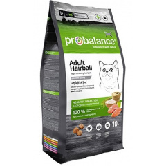 Probalance Adult Hairball Пробаланс корм для взрослых кошек, облегчающий выведение шерсти 1,8 кг Probalance Adult Hairball Пробаланс корм для взрослых кошек, облегчающий выведение шерсти 1,8 кг