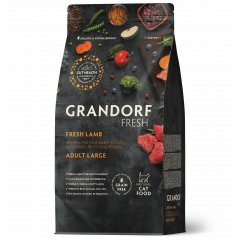 GRANDORF FRESH Грандорф Фрэш корм для кошек крупных пород свежее мясо ягненка с бататом