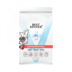 Best Dinner Vet Profi Gastrointestinal Полнорационный диетический легкоусваиваемый сухой корм при нарушениях пищеварения у кошек Best Dinner Vet Profi Gastrointestinal Полнорационный диетический легкоусваиваемый сухой корм при нарушениях пищеварения у кошек