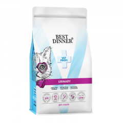 Best Dinner Vet Profi Urinary Полнорационный диетический сухой корм для кошек при струвитном уролитиазе с поддержанием здоровья мочевыводящих путей Best Dinner Vet Profi Urinary Полнорационный диетический сухой корм для кошек при струвитном уролитиазе с поддержанием здоровья мочевыводящих путей