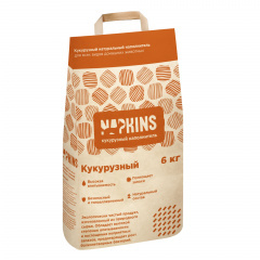 NAPKINS Напкинс кукурузный наполнитель, 100% Натуральный, впитывающий, без пыли NAPKINS Напкинс кукурузный наполнитель, 100% Натуральный, впитывающий, без пыли